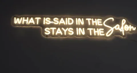 What is said in the salon stays in the salon